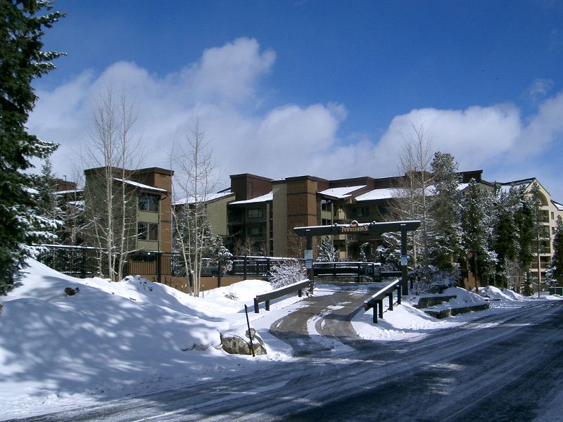 Powderhorn Breckenridge Condo Rental with view of Quick